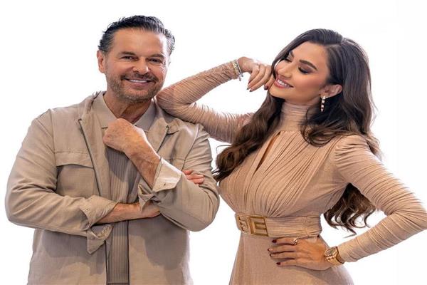 راغب علامة والإعلامية هبة حيدري