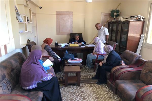محافظ الدقهلية يتفقد ديوان مركز ومدينة طلخا