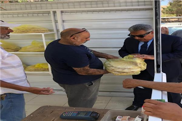 اللواء طارق مرزوق، محافظ الدقهلية خلال الجولة 