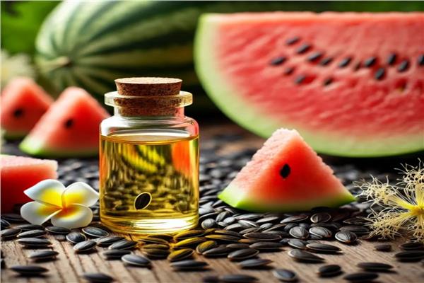 زيت بذور البطيخ