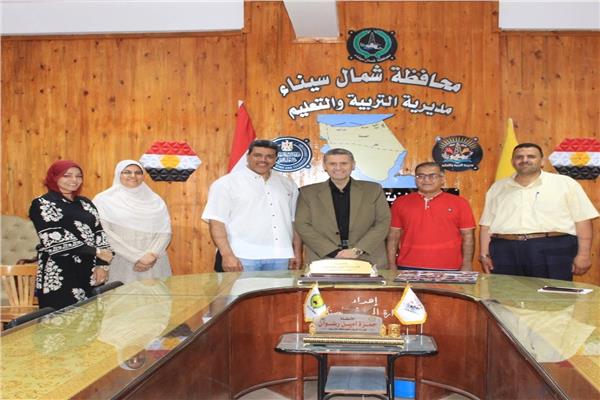 أهمية التدريب والتنمية المهنية في رفع كفاءة الكوادر التعليمية بمدارس سيناء 