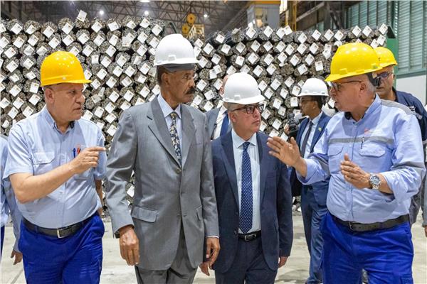 استقبل وليد جمال الدين اليوم الرئيس أسياس أفورقي رئيس دولة إريتريا