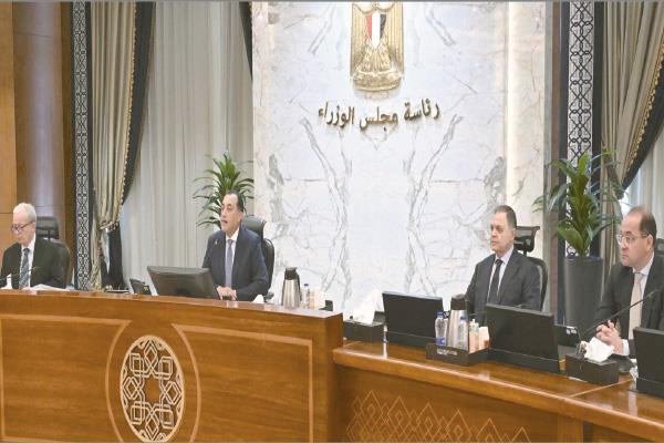 د. مصطفى مدبولى خلال ترؤسه اجتماع الحكومة الأسبوعى