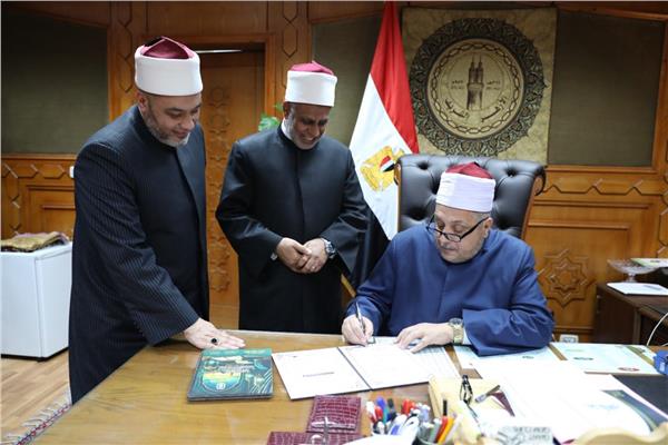 وكيل الأزهر يعتمد نتيجة شهادات القراءات بنسبة نجاح عامة 33.32%*