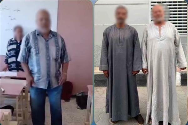 ضبط شخصين اعتديا على مراقب وأتلفا سيارته بقنا