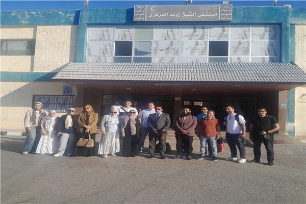 قافلة جامعة الزقازيق الطبية