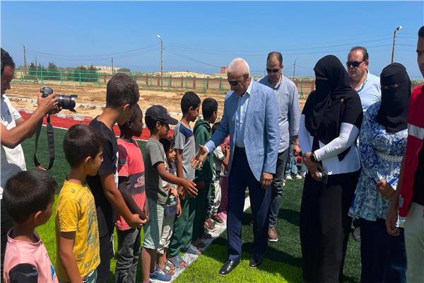 محافظ شمال سيناء يزور