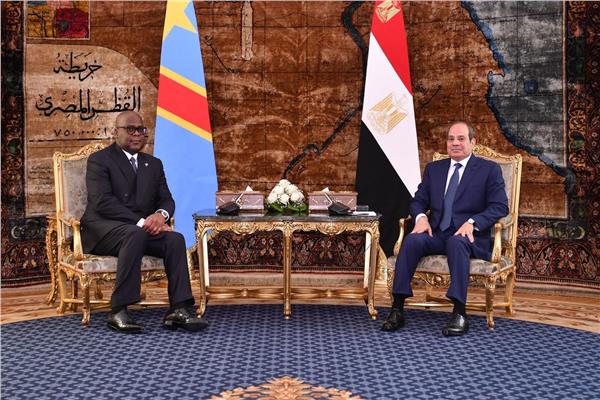 الرئيس السيسي ونظيره الكونغولي