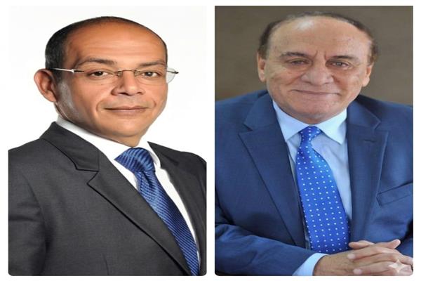 اللواء الدكتور سمير فرج والإعلامي محمد مصطفى شردي 