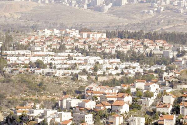 مستوطنات إسرائيلية فى الضفة