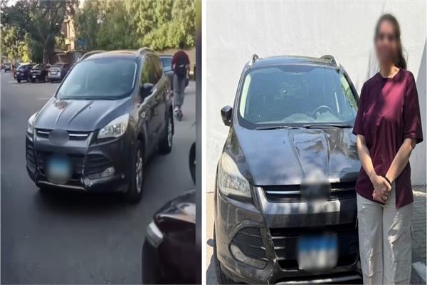 صاحب  فيديو تعطيل المرور أمام أحد أندية المعادي 