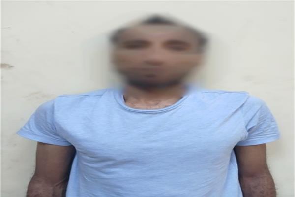 المتهم عقب القبض عليه