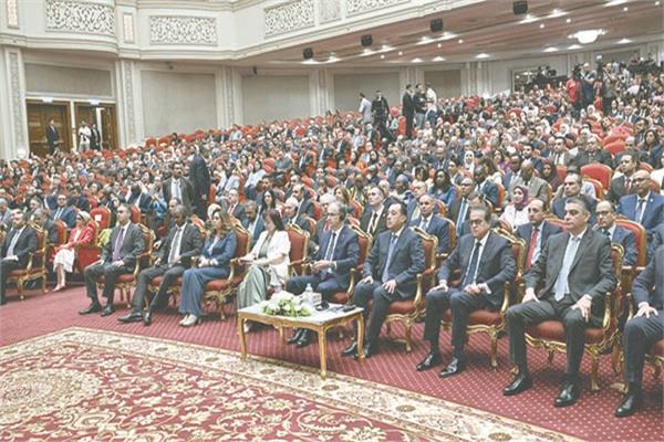 رئيس مجلس الوزراء خلال مشاركته فى المعرض والمؤتمر الطبى الإفريقى