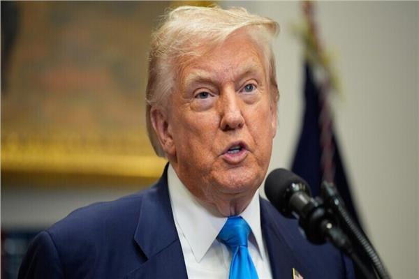  الرئيس الأمريكي دونالد ترامب
