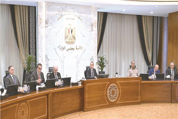 د. مصطفى مدبولى خلال ترؤسه الاجتماع الأسبوعى للحكومة