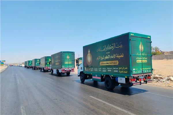 صورة أرشيفية لسيارات بيت الزكاة والصدقات