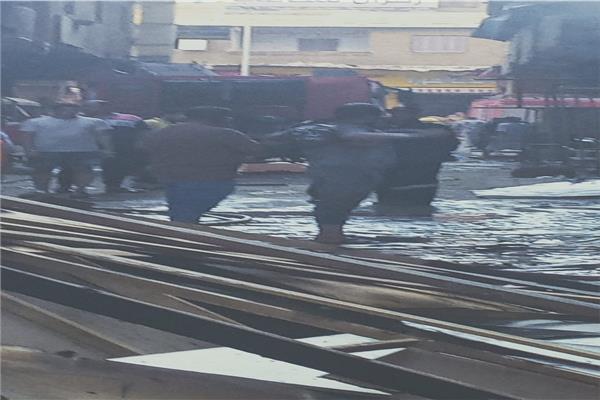 صور من موقع الحادث
