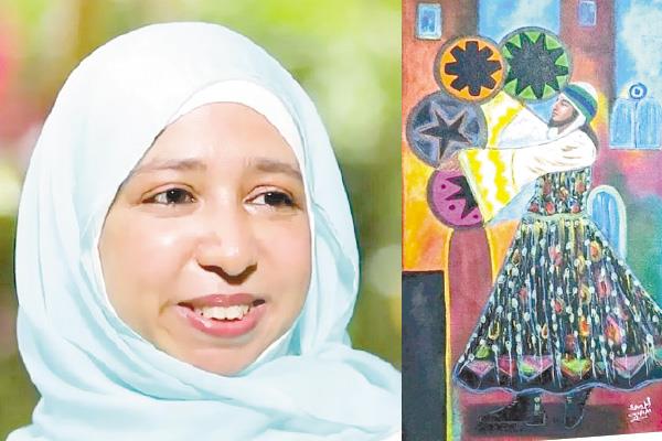 أمل السيد البدوى -- الفن التشكيلى
