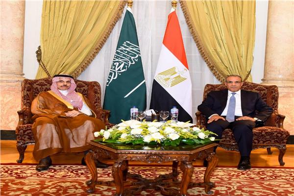 وزير الخارجية ونظيره السعودي