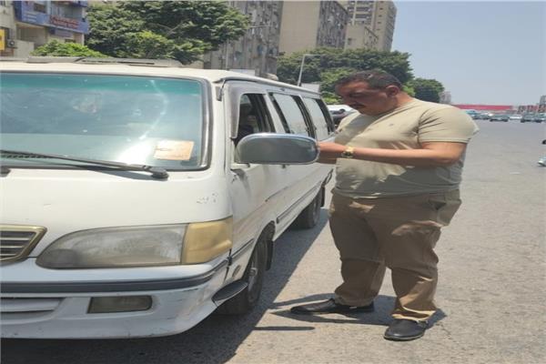 جانب من حملات جهاز السرفيس والنقل الجماعي