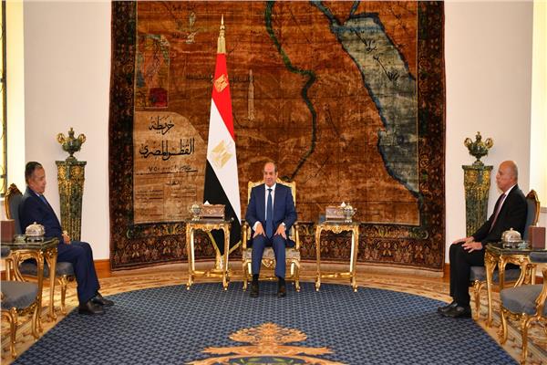 الرئيس السيسي يستقبل نبيل فهمي المرشح لمنصب الأمين العام لجامعة الدول العربية