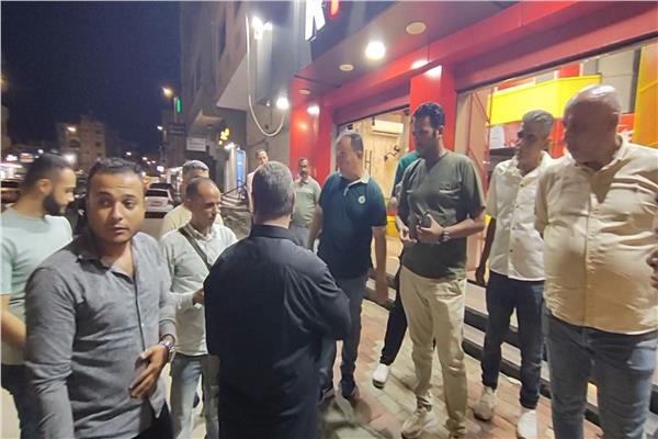 ضبط الاسواق والمحلات التجاريه والمطاعم بمدينه العريش