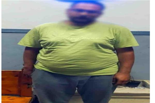 المتهم عقب القبض عليه