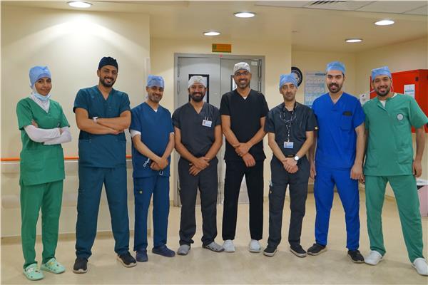 لأول مرة نجاح تدخل جراحي معقد لاستئصال ورم ضخم بقاع الجمجمة 