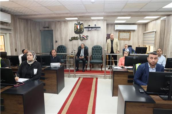 محافظ المنوفية  يتابع انتظام  سير امتحانات الثانوية العامة في يومها الثاني 
