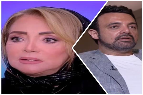 عمرو محمود ياسين ووالدته شهيرة 