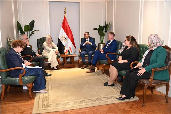 استقبل الدكتور شريف فاروق وزير التموين والتجارة الداخلية وفدًا رسميًا من جمهورية بولندا