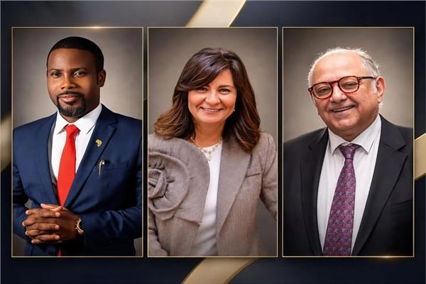 سومي سمارت فرانسيس، وباهر منير غبور و السفيرة نبيلة مكرم