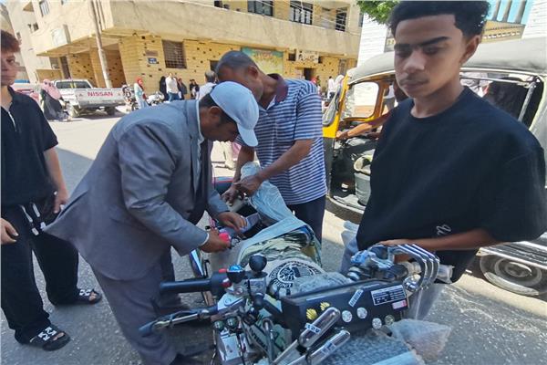 محافظ الدقهلية يتابع حملة للتصدي 