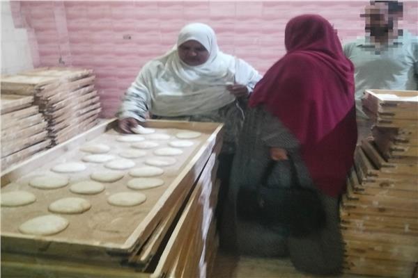 جانب من الحملات التموينية 