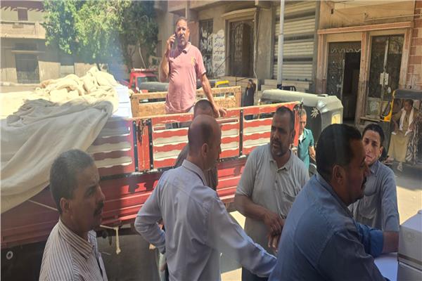 توزيع طن من اللحوم على الأسر الأولى بالرعاية