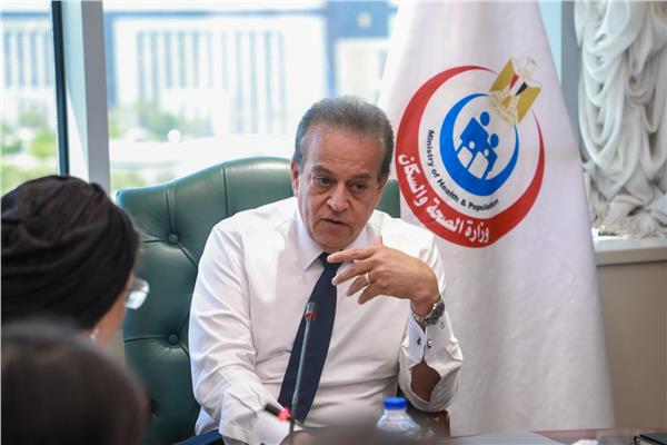 وزير الصحة يبحث مع ممثلة اليونيسيف لدى مصر تعزيز التعاون في صحة الطفل