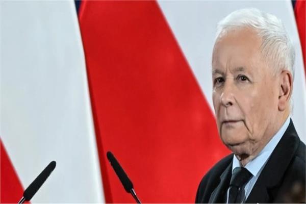 زعيم حزب القانون والعدالة البولندي المعارض ياروسلاف كاتشينسكي