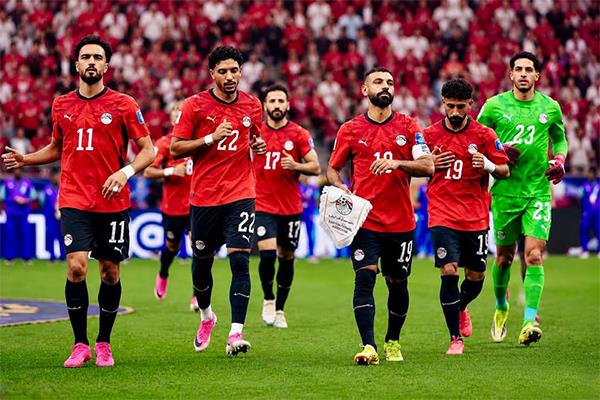 لاعبو منتخب مصر
