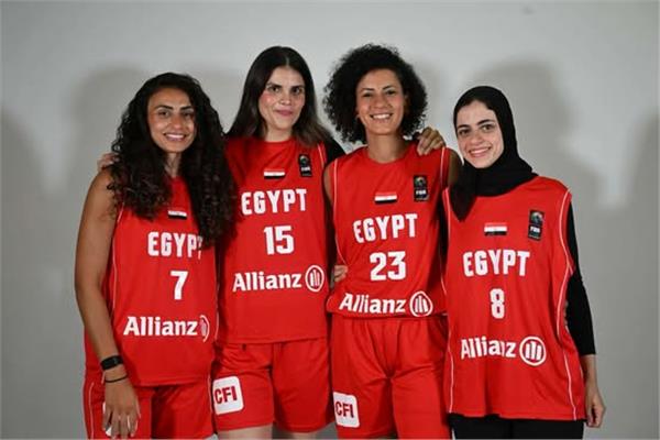 منتخب مصر للسيدات 3×3 لكرة السلة