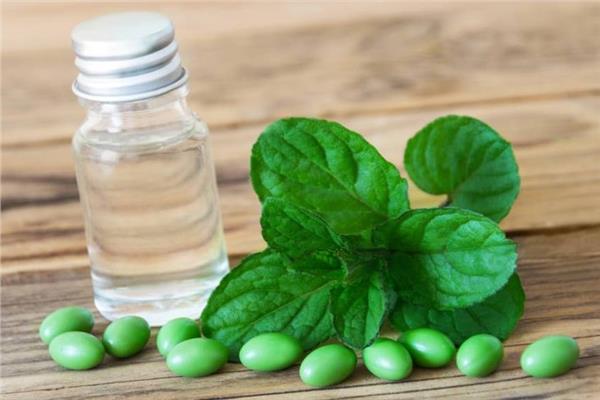 كبسولات زيت النعناع