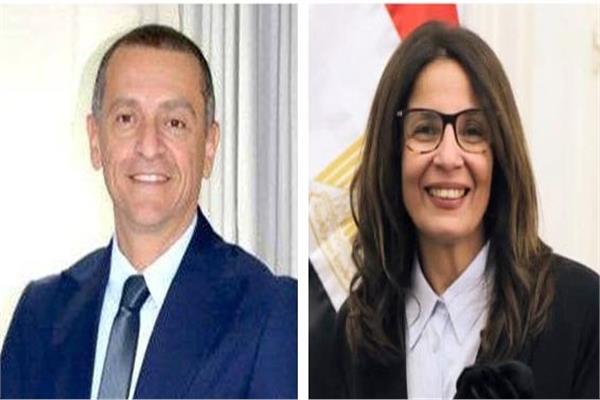 وزيرة الثقافة ومحافظ أسوان