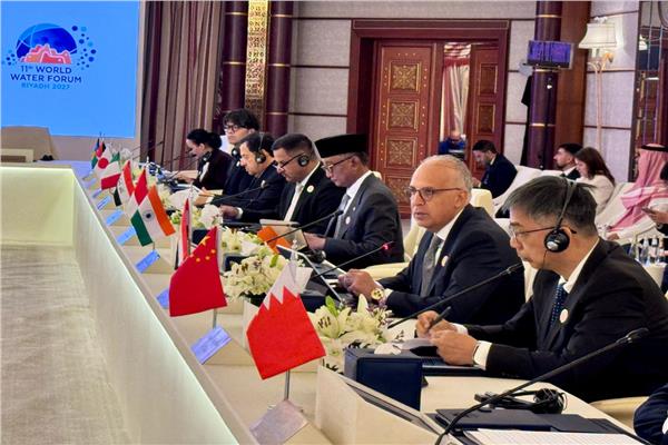 وزير الموارد المائية والري خلال الاجتماع التشاوري الثاني لأصحاب المصلحة للمنتدى العالمي