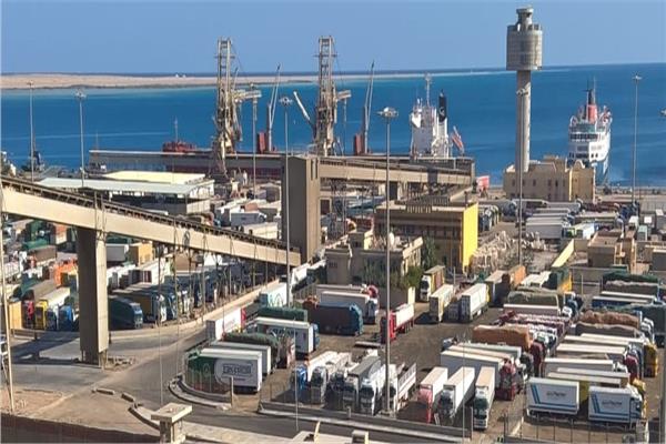 تداول 8 آلاف طن و439 شاحنة بضائع عامة ومتنوعة بموانئ البحر الأحمر