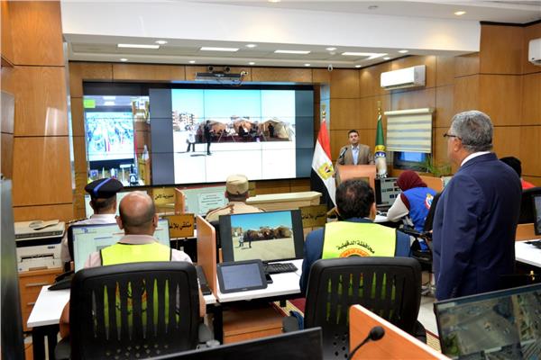 محافظ الدقهلية يشهد تنفيذ محاكاة لإدارة الأزمات