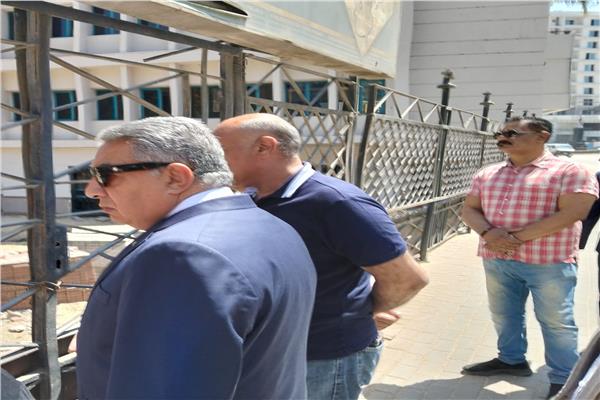 محافظ الدقهلية يتفقد قصر ثقافة المنصورة 