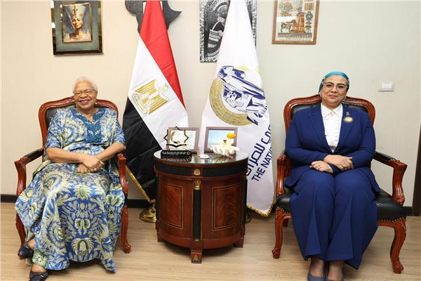 المستشارة أمل عمار تستقبل جراسا ماشيل لبحث تعزيز التعاون في مجال تمكين المرأة بالقارة الأفريقية     