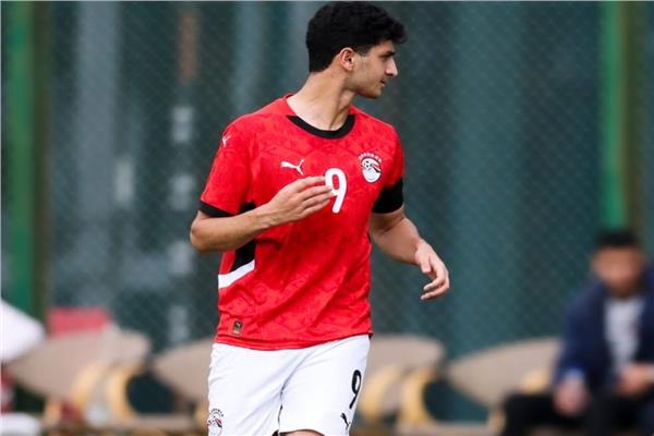 محمد هيثم لاعب منتخب الشباب