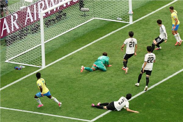 جانب من مباراة البرازيل واليابان