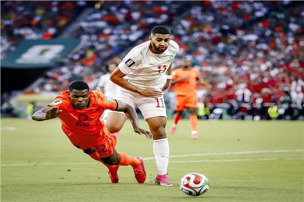 جانب من المباراة