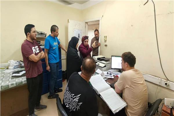 متابعة ميدانية  لاقسام التأمين الصحي